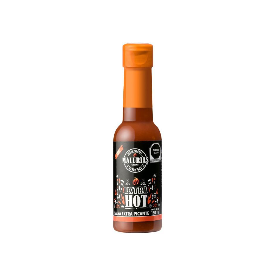 Salsa Extra Hot con Habanero y Toque Ahumado